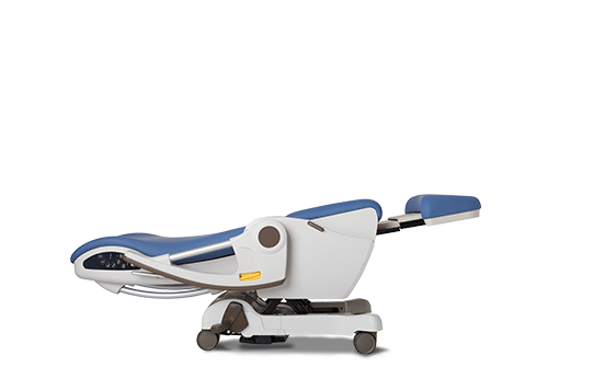 Stryker's TruRize clinical chair offers six set positions for easy adjustment