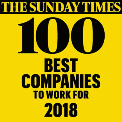 Sunday Times Best Companies to work for