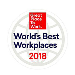 GPTW - Los mejores lugares de trabajo del mundo en 2018