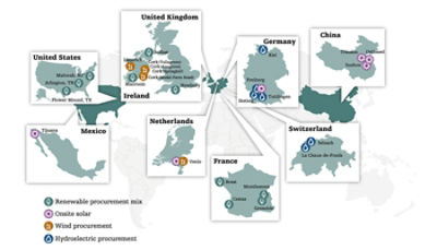 Stryker Renewable Energy Map