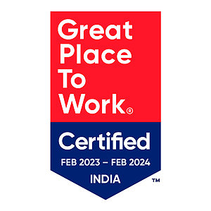 Great Place To Work Certified February 2023 - 2024 India