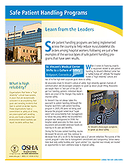 OSHA: Learn from the Leaders