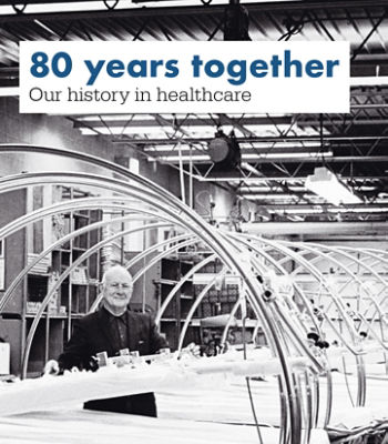 80 years together; Our history in healthcare