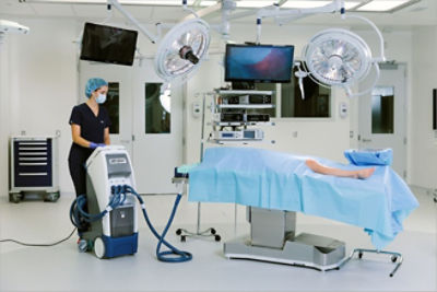Altrix system being used in an operating room