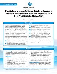 Quality Improvement Initiative Results in Successful No-Falls Challenge and Enhanced Compliance with Best Practices in Fall Prevention
