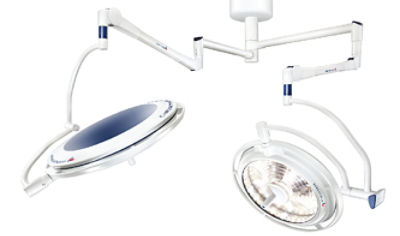 Surgical lights & monitor suspension