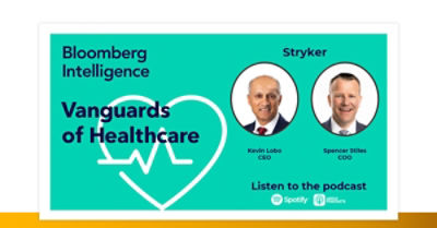 Kevin Lobo and Spencer Stiles on Bloomberg Intelligence Vanguards of Healthcare podcast