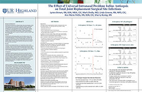 The Effect of Universal Intranasal Povidone Iodine Antisepsis on Total Joint Replacement Surgical Site Infections