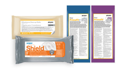 Produits de soins d'incontinence