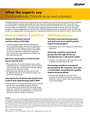 What the experts say: Cetylpyridinium Chloride as an oral antiseptic