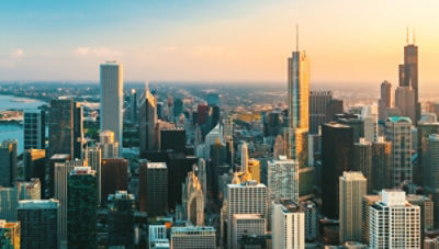 Chicago Skyline - location of HIMSS trade show