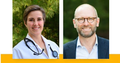 Stefanie Simmons, MD, FACEP, and Corey Feist, JD, MBA