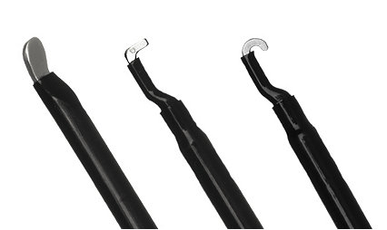 Reposable electrosurgical tips