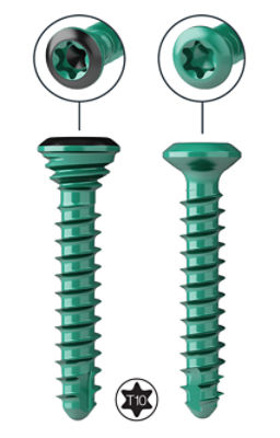 Stryker - Anchorage - 2.7mmscrew T10 interface