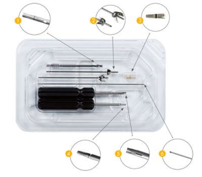 ToeTac Xpress Product tray