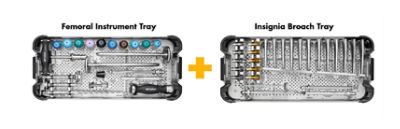 Femoral Tray and Insignia Tray