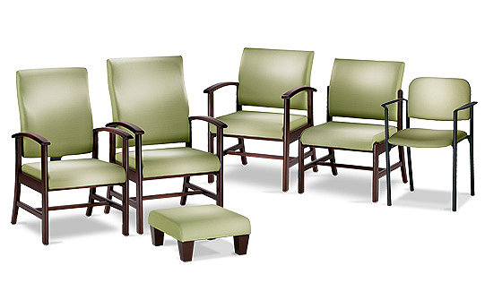 Ergonomically designed hospital seating options 