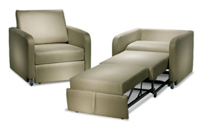 Reclining chair that discount turns into a bed