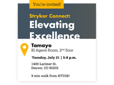 Happy Hour Tuesday July 21 5-8pm at Tamayo El Agave Room 2nd floor 1400 Larimer St. Denver, CO 80202