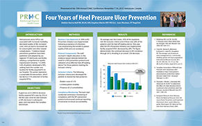 Four Years of Heel Pressure Ulcer Prevention