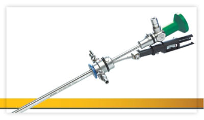 Laser cystoscope system