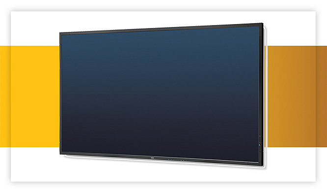 Wall-mounted LCD displays