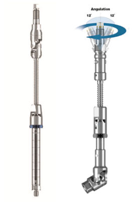 Hinged Telescopic Struts