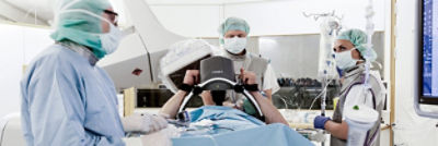 LUCAS 3, v3.1 chest compression system performs chest compressions on a patient in the hospital