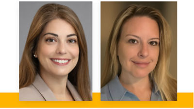 Jennifer Bissram and Emily Kertcher