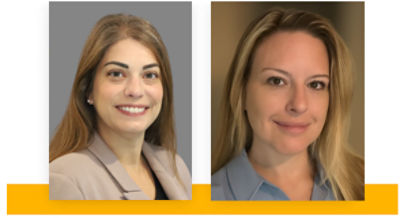 Jennifer Bissram and Emily Kertcher