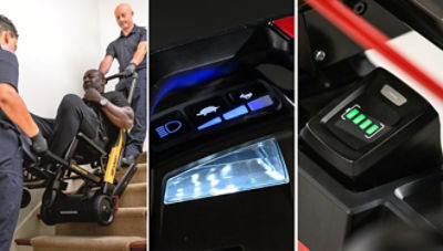 Examples on how Stryker's power stair chair enhances the EMS workflow 