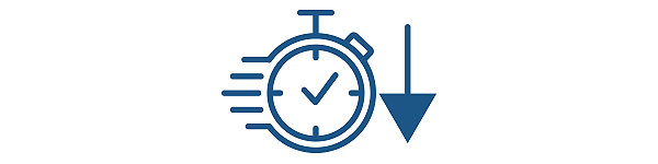 image indicating shorter operating time