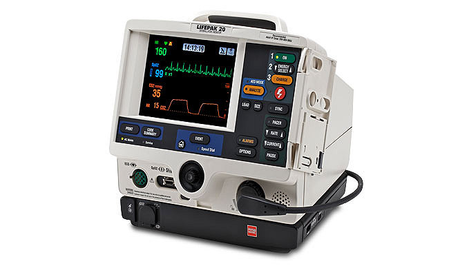 LIFEPAK 20e defibrillator/monitor