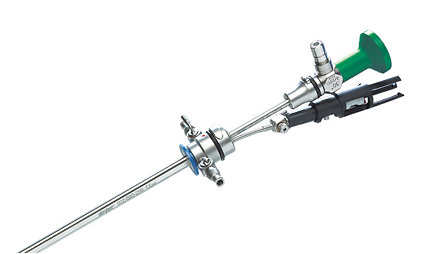 Laser cystoscope system