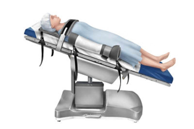 Reverse Trendelenburg position