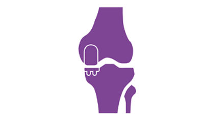 Knee icon with Partial Knee implants