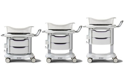 Nara hospital bassinet provides ergonomic positioning for caregivers  and mother-to-infant closeness