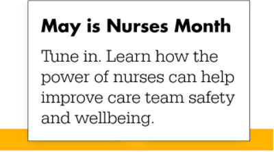 Nurses Month podcast image