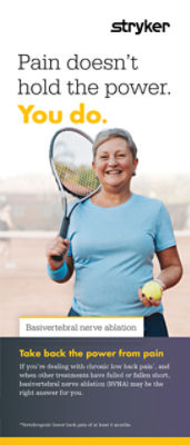 Basivertebral nerve ablation brochure