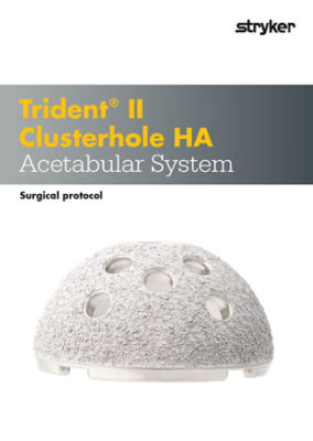 Chirurgisches Protokoll Trident II Clusterhole HA – TRTIIH-SP-2