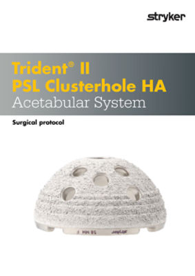 Chirurgisches Protokoll Trident II PSL Clusterhole HA – TRTPSL-SP-2