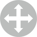 Lateral transfer icon