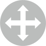 Lateral transfer icon