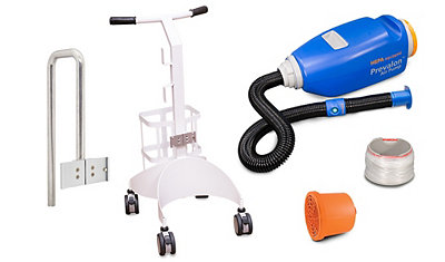 Patient positioning hardware and accessories