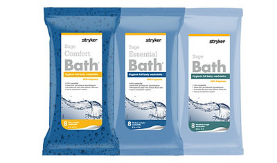 Prepackaged bathing products