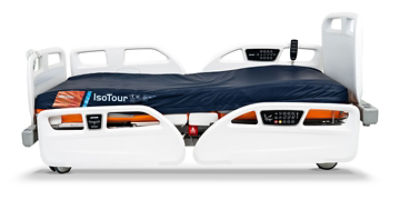 Right side profile view of ProCeed bed with IsoTour surface