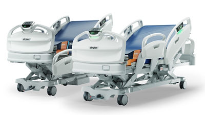 Stryker's ProCuity hospital bed series is designed to prevent falls and pressure injuries