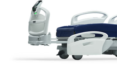Seria łóżek szpitalnych ProCuity firmy Stryker — możliwość przedłużenia łóżka o 30 cm