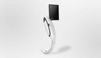 Product image of the next-generation McGRATH MAC video laryngoscope 