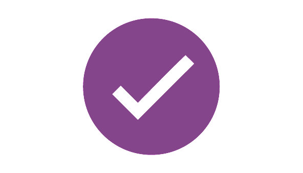 Purple checkmark-ext